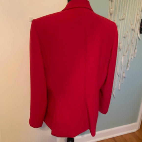 Preston & York Red Blazer Size 16 - Picture 3 of 8